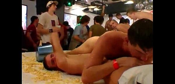  Small gay twink movie first time the club packed with screens